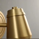 GobekUsa Brass Wall Lamp: Postmodern Minimalist Nordic Style for Bedroom, Apartment, or Living Room