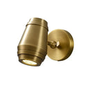 GobekUsa Brass Wall Lamp: Postmodern Minimalist Nordic Style for Bedroom, Apartment, or Living Room