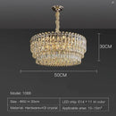 GobekUsa Crystal Chandelier: Postmodern High-End Light Luxury for Living & Dining Rooms