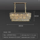 GobekUsa Crystal Chandelier: Postmodern High-End Light Luxury for Living & Dining Rooms