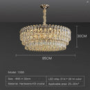GobekUsa Crystal Chandelier: Postmodern High-End Light Luxury for Living & Dining Rooms