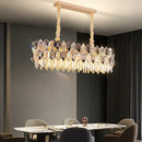 GobekUsa Crystal Chandelier: Postmodern Living Room Dining Bedroom Lamp, Luxury & Creative