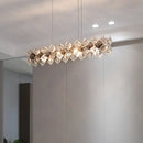 GobekUsa Crystal Chandelier: Postmodern Luxury Pendant for Living Room, Bedroom, and Restaurant