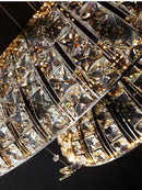 GobekUsa Crystal Butterfly Pendant Light: Italian Postmodern Luxury Lamp for Villa Duplex Building