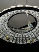 GobekUsa Crystal Butterfly Pendant Light: Italian Postmodern Luxury Lamp for Villa Duplex Building