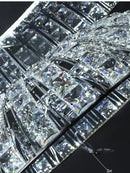 GobekUsa Crystal Butterfly Pendant Light: Italian Postmodern Luxury Lamp for Villa Duplex Building