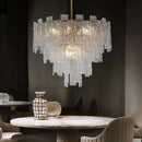GobekUsa Crystal Chandelier: Postmodern LED Pendant Light for Home Decor
