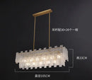 GobekUsa Crystal Chandelier: Postmodern LED Pendant Light for Home Decor