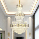 GobekUsa Light Luxury Crystal Chandelier: Postmodern Elegance for Hotels, Villas, and Duplexes