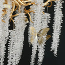 GobekUsa Crystal Chandelier: Postmodern Luxury Pendant Light for Living Room, Bedroom, and Dining Room