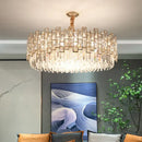GobekUsa Crystal Chandelier: Postmodern Light Luxury for Living Room, Bedroom, Kitchen.