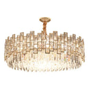 GobekUsa Crystal Chandelier: Postmodern Light Luxury for Living Room, Bedroom, Kitchen.