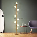 GobekUsa Glass Ball Standing Lamp Set: Nordic Postmodern Minimalist Magic Beans Style