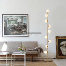 GobekUsa Glass Ball Standing Lamp Set: Nordic Postmodern Minimalist Magic Beans Style