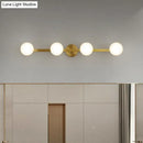 GobekUsa Postmodern Gold Glass Modo Vanity Wall Mount Lamp - Perfect for Bathrooms