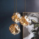 GobekUsa Glass LED Chandelier for Ceiling Suspension in Postmodern Style