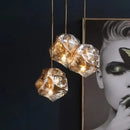 GobekUsa Glass LED Chandelier for Ceiling Suspension in Postmodern Style