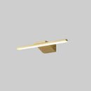 GobekUsa Postmodern Brass LED Sconce Vanity Light with Acrylic Bath Wall Fixture