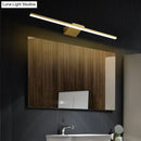 GobekUsa Postmodern Brass LED Sconce Vanity Light with Acrylic Bath Wall Fixture