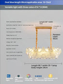 GobekUsa Glass Flower Princess Room LightLux Postmodern French Cream Wind Lamp