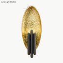 GobekUsa Postmodern LED Flush Wall Sconce: Stylish Oblong shape for Living Rooms