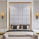 GobekUsa Postmodern LED Flush Wall Sconce: Stylish Oblong shape for Living Rooms