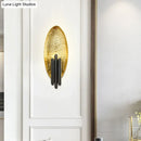 GobekUsa Postmodern LED Flush Wall Sconce: Stylish Oblong shape for Living Rooms