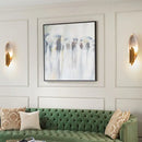 GobekUsa Postmodern LED Flush Wall Sconce: Stylish Oblong shape for Living Rooms