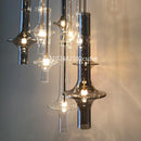 Postmodern Nordic Glass Pendant Light in White or Gray