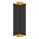 GobekUsa Postmodern Roll Shape Metal Wall Lamp Sconce - 2-Bulb Wall Mount Light for Stairs