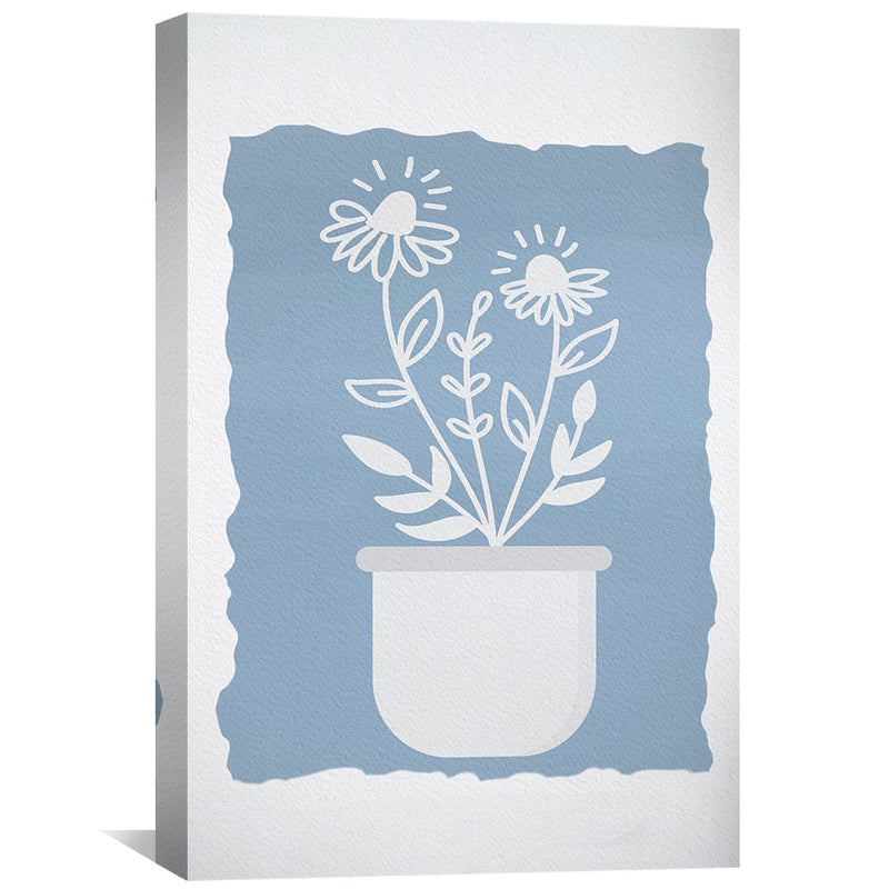 Potted Flowers 1 Canvas