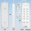 Power Strip with Surge Protector Extension Cord