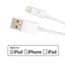 Powermod Apple MFI Certified Charging MFi-Certified Lightning to USB Charging & Sync Cable (3ft/0.9m) | High-Speed Data & Power for iPhone & iPad by MobilevisionUS