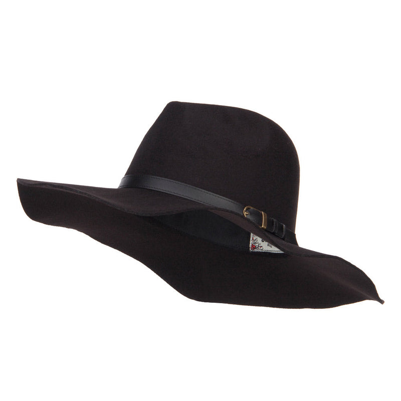 Polyester Panama Hat with Buckle Band