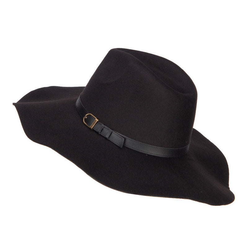 Polyester Panama Hat with Buckle Band