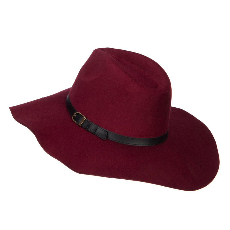 Polyester Panama Hat with Buckle Band