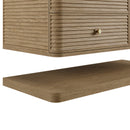 James Martin Allamari 48" Floating Single Bathroom Vanity, Dune Mist