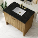 James Martin Hudson 36" Single Bathroom Vanity, Light Natural Oak