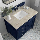 James Martin Brittany 36" Single Bathroom Vanity, Victory Blue