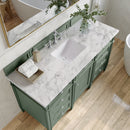 James Martin Brittany 60" Single Bathroom Vanity, Smokey Celadon