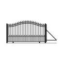 [12-18FT] Heavy-Duty Prague-Style Premium Steel Sliding Driveway Gate (SAK71492)