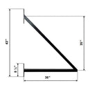 [12-18FT] Heavy-Duty Prague-Style Premium Steel Sliding Driveway Gate (SAK71492)