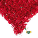 Pre-Lit Valentine's Day Tinsel Hearts with Lights