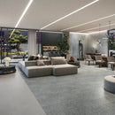 Precious Black Matte Terrazzo Look Porcelain Tiles 12x24