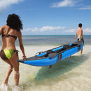 Premium 12FT 2-Person Inflatable Tandem Kayak Kit With Pump And Paddles (SAK94816) by SAKSBY WHOLESALE