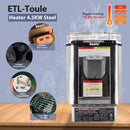 Thermora Premium All-Weather Outdoor Pinewood Barrel Sauna Kit With 4.5KW Heater And Tempered Glass Window (SAK91462)