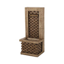 Premium 35 Inch Hand-Crafted Weather-Resistant Waterfall Fountain With LED Lights (SAK86757)