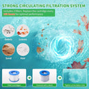 Premium Large 4-Person Inflatable Hot Tub Kit With 8-Color LED Lights (SAK20759) by SAKSBY WHOLESALE
