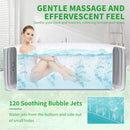 Premium Large 4-Person Inflatable Hot Tub Kit With 8-Color LED Lights (SAK20759) by SAKSBY WHOLESALE