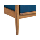 Alora Premium 4-Piece Wooden Outdoor Patio Conversation Seating Set With Cushions (SAK31469)